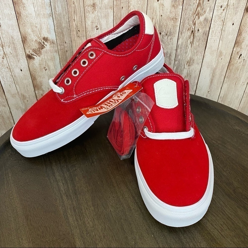 Vans Chima Ferguson Pro Skate Shoe Racing Red‎  Size 8 Women - Picture 2 of 14